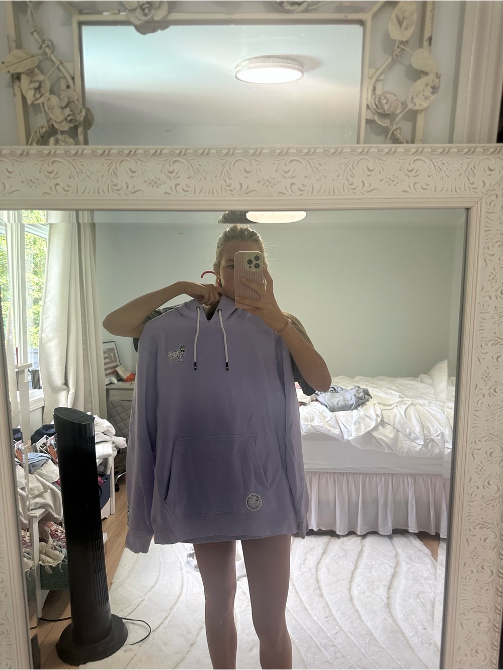 Goat USA Lilac Hoodie size small oversized look